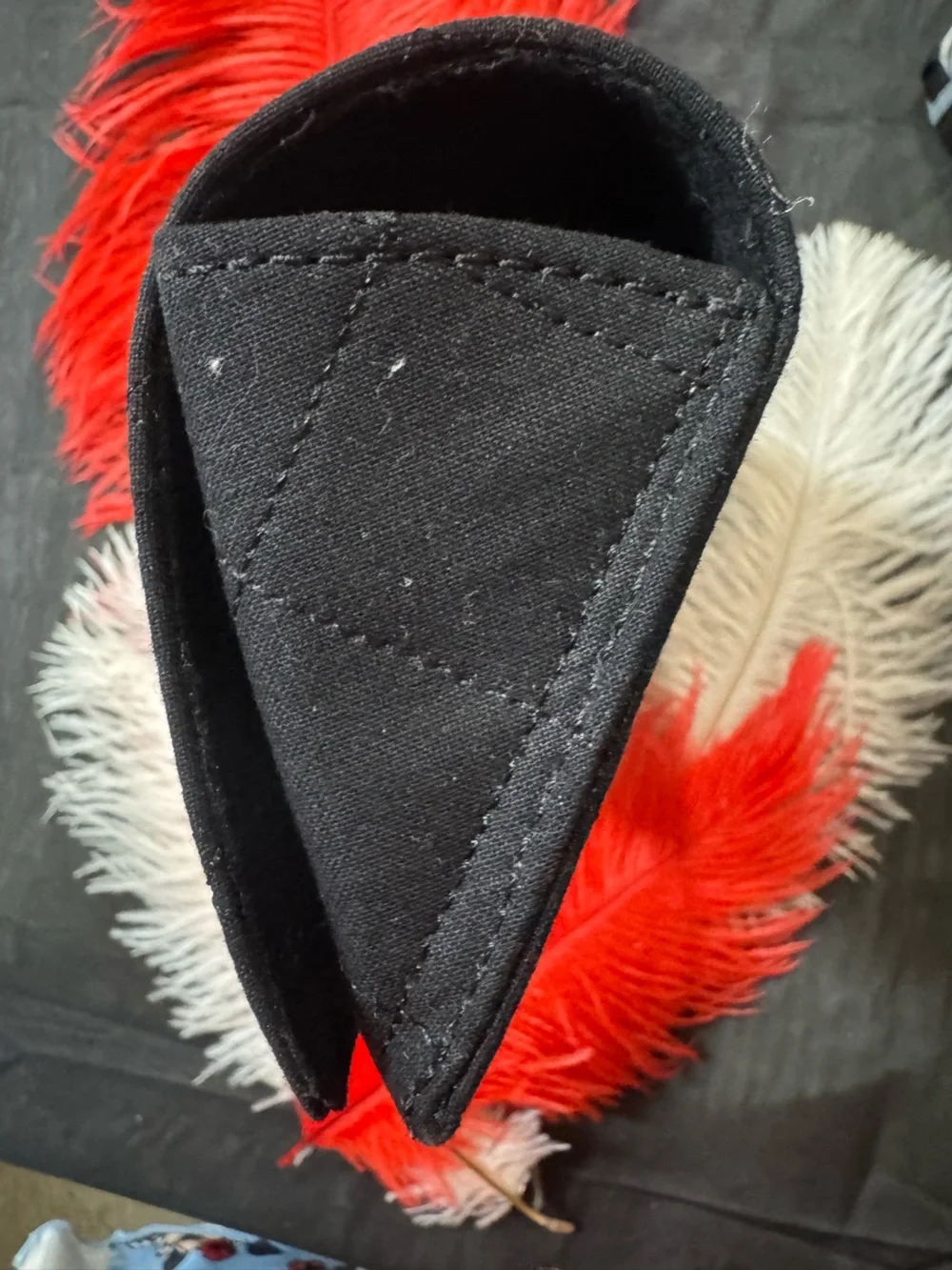 CHANEL 💯% Authentic Black Quilted Velvety Sunglasses Case with Iconic CC Emblem.